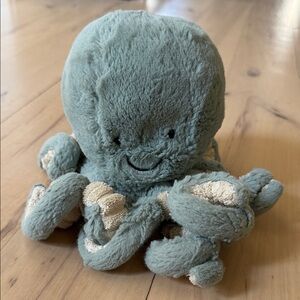 RETIRED Little Mint Green Odyssey JELLYCAT Octopus Stuffed Animal